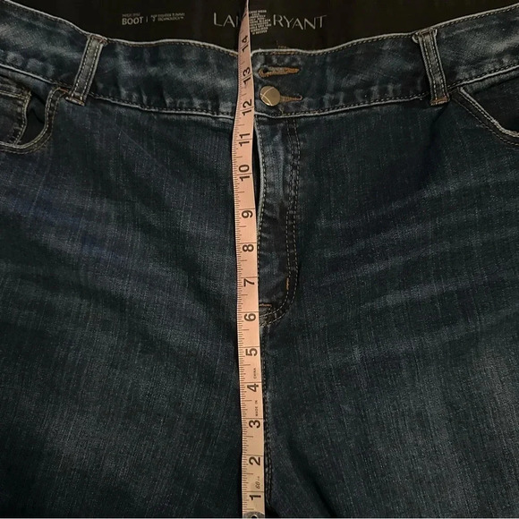 Lane Bryant Tighter Tummy High Rise Boot size 28 Short - Picture 5 of 9